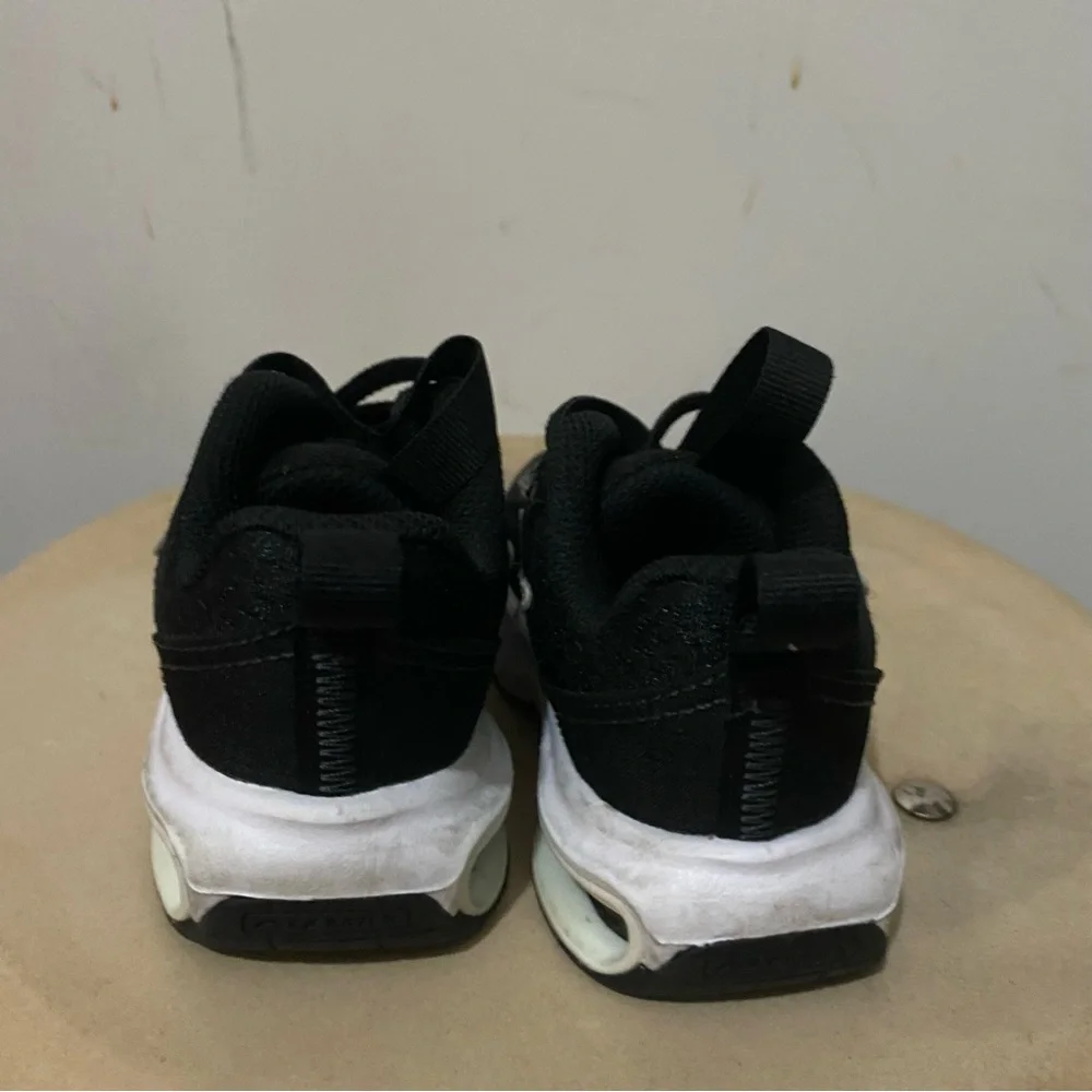 Nike Kids Black Sneakers with White Swoosh
